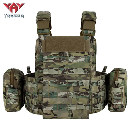 YAKEDA Quick-Disassembly Training Vest – Detachable, Expandable, Comfortable, Breathable, Wear & Tear-Resistant