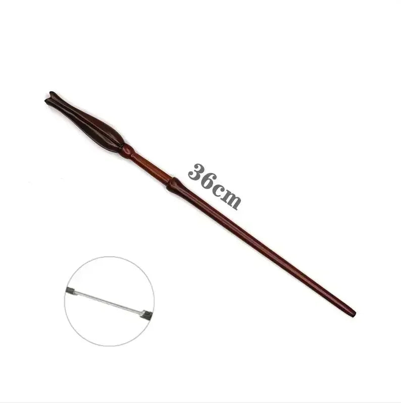 Anime Cosplay Magic Wand - Metal Core Fantasy Toy Prop & Wizard Decoration Accessory
