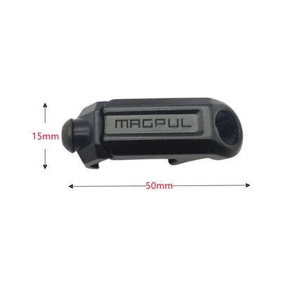 Metal Strap Buckle QD Sling Swivel – 20mm Picatinny Rail Mount for Mlok Gun Accessories