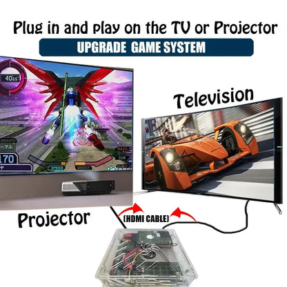 NEW Super Console U7 Plug & Play Retro Game Console – 1TB HDD, 70,000+ Games, Windows 11, 4GB RAM, 60 Emulators (PS2, Wii, PSP, GameCube) for TV Gaming
