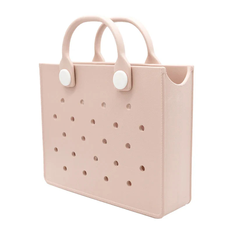 EVA Large Leather Shoulder Bag – Waterproof Casual Tote for Women, Beach Bag & Fashion Storage Handbag