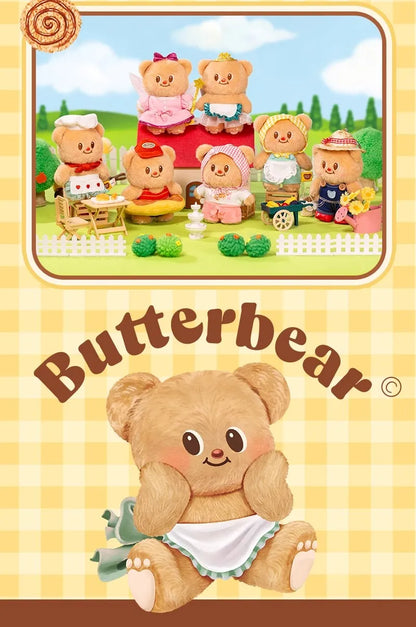 Butterbear Blind Box Action Figures | Kawaii Doll Toys & Pendants for Kids, Desktop Decoration Gifts