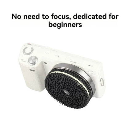 32mm F10 Free Focus Pancake Lens — Sony E, Nikon Z, Fuji X, EF-M, M43 Mount Mirrorless Cameras