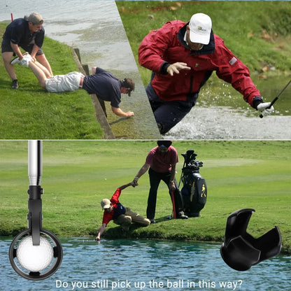 Golf Ball Retriever for Water – Telescopic Portable Picker with Automatic Locking Scoop