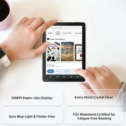 Bigme B6 6" E-Book Reader – E-Ink Display, 36-Level Front Light, Android 14, 4+64GB, Google Play