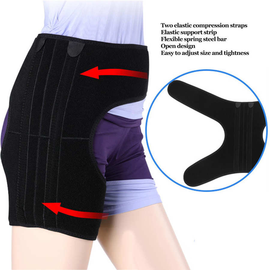 Adjustable Hip Support Belt – Groin Compression Brace for Sciatica, Arthritis & Joint Pain Relief