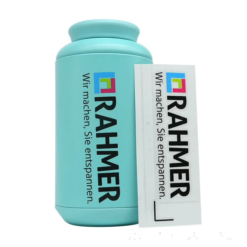 50pcs Custom UV Print Transfer Stickers — Self-Adhesive Crystal Logo Labels for Bottles, Bags & Boxes