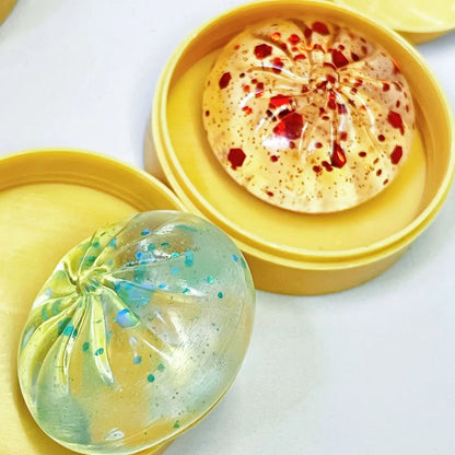 Crystal Dumpling Stress Relief Toy - Cute Slow-Rebound Mini Soup Dumpling Squeeze Toy