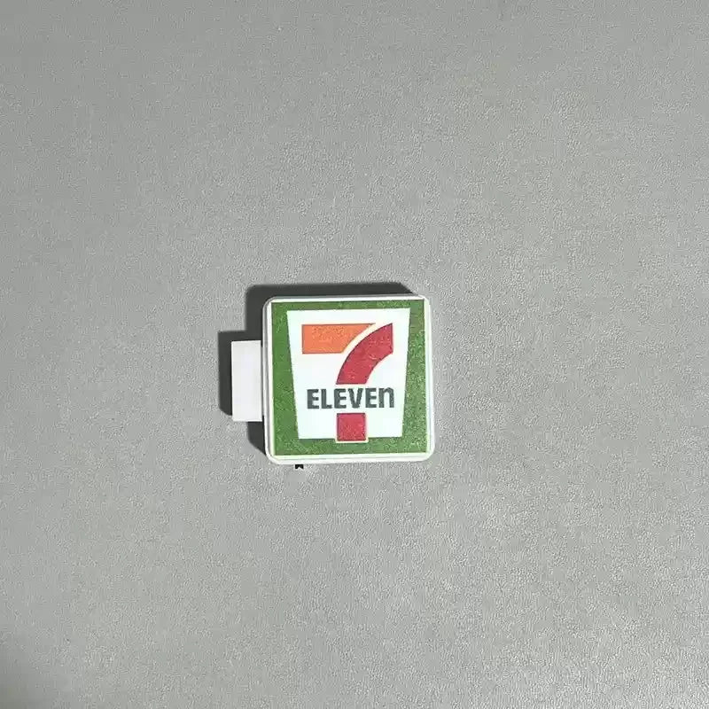 Coffee Shop Magnetic Fridge Stickers – Creative Convenience Store Light Signs, Luminous 711 Light Box Home Decor