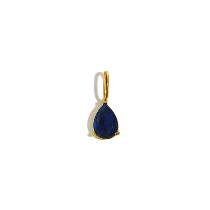 E.B.belle Colorful Zircon Waterdrop Pendant Jewelry Set for Women – DIY Handmade Necklace & Earrings Making Accessories