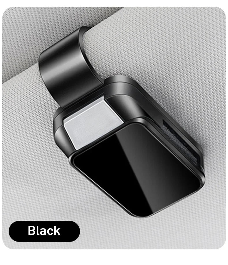 Car Sun Visor Glasses Clip – Interior Eyeglasses Storage Holder for Tesla Model 3, S, X, Y, Cybertruck & Roadster
