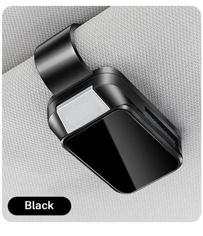 Car Sun Visor Glasses Clip – Interior Eyeglasses Storage Holder for Tesla Model 3, S, X, Y, Cybertruck & Roadster