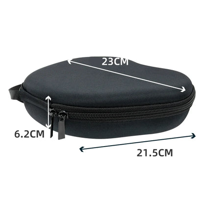 Portable EVA Hard Shell Earphone Case | Protective Headset Box for SONY WH-CH720N/WH-CH520 & Apple Max | Travel-Friendly Carrying Bag