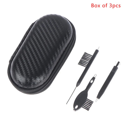 1-9PCS Hearing Aid Cleaning Tool Set – Brushes, Vent Cleaners, Magnets & Wax Loops for Ear Device Maintenance