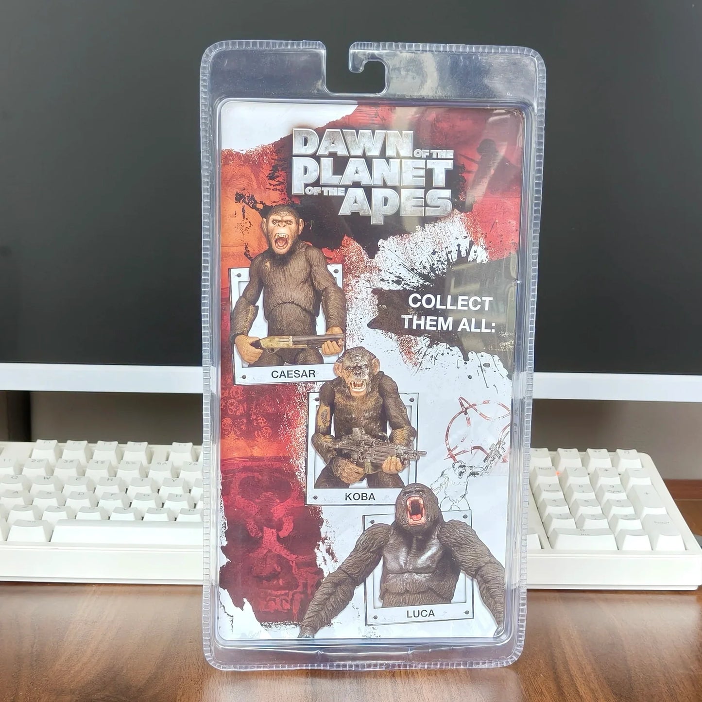 Caesar Koba Luca Apes PVC Figure — Movie Character Collectible Toy Model