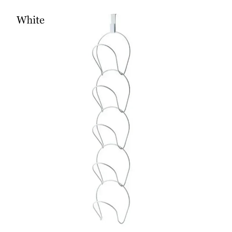 Storage Door Hanger Organizer Rack – Multi-Hook Closet Storage for Hats, Caps, Scarves, Bags & Bedroom Organization