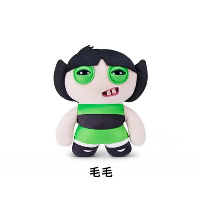 Funny Fangs Monster Plush Toy - Soft Fluffy Cartoon Stuffed Doll & Collectible Gift