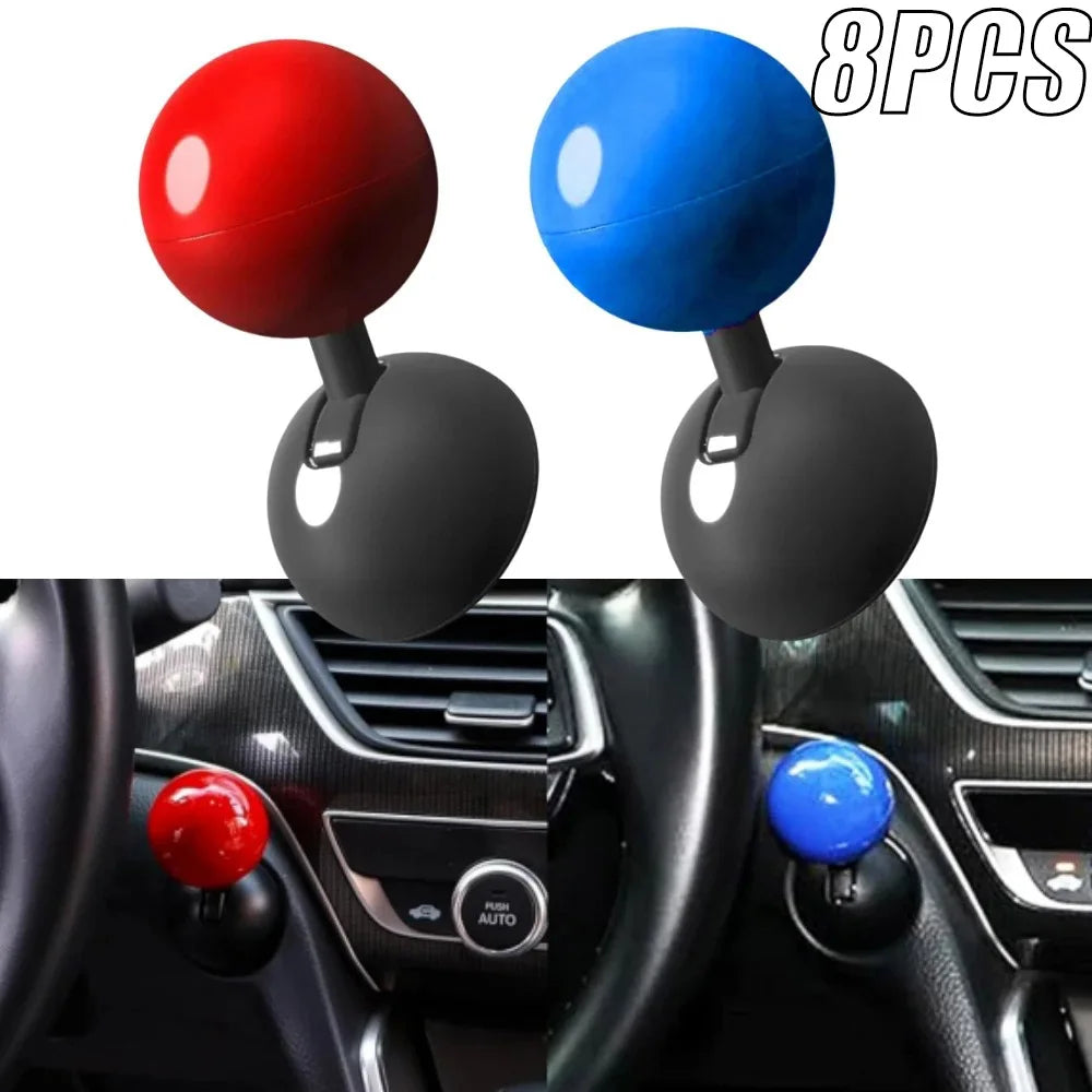 2024 Start Button Push Cover - One-Touch Auto Ignition Rocker, Car Engine Push Start/Stop Lever