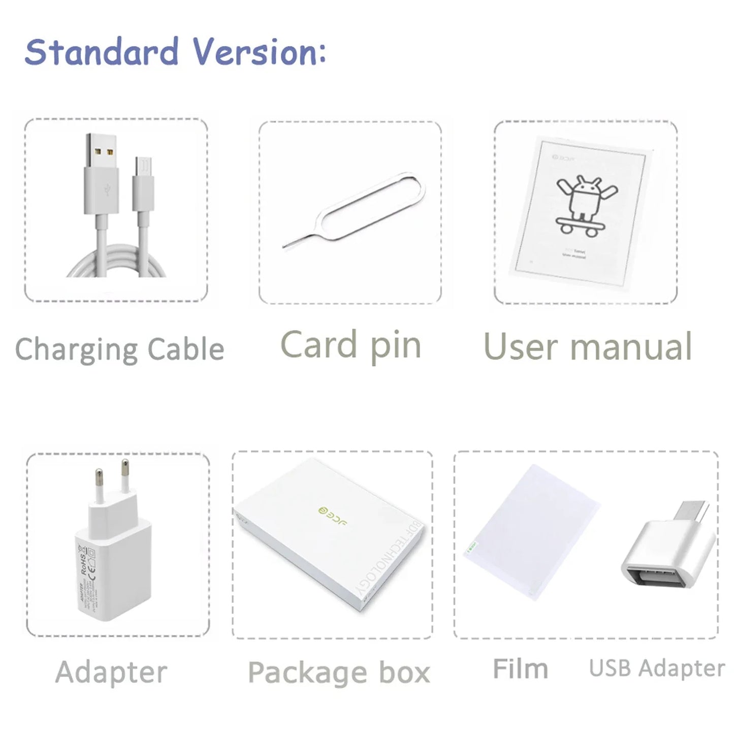 10.1" Android Tablet – Octa-Core, Dual SIM 3G Call, Dual Cameras, 4GB RAM 64GB, Global Version, Google Play