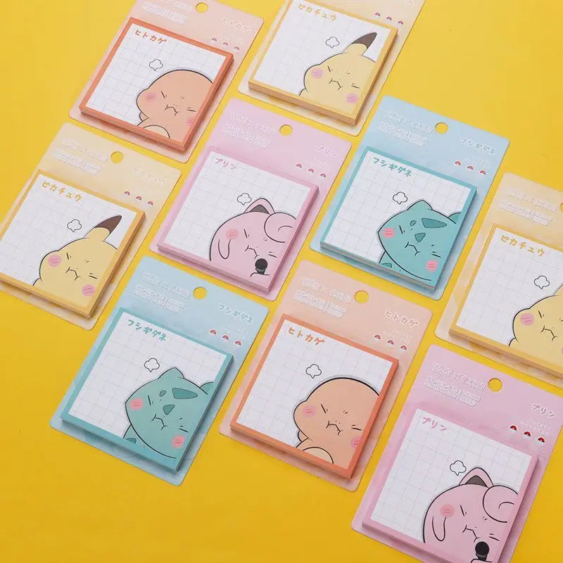 Pokémon Pikachu Sticky Notes – Cute Tearable Note Stickers