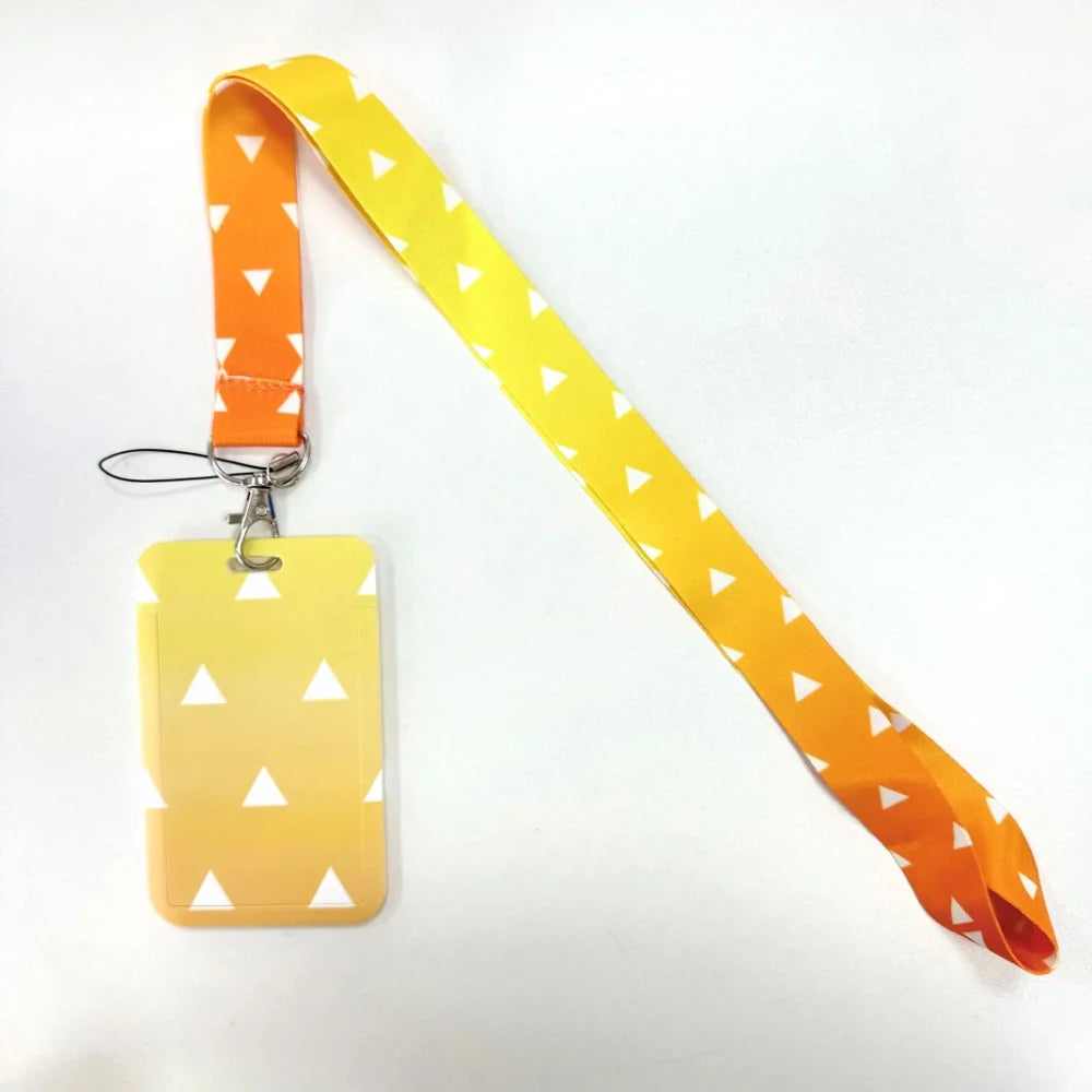 Cartoon Anime Lanyard – Key, Card & Badge Holder Neck Strap, DIY Keychain Hang Rope