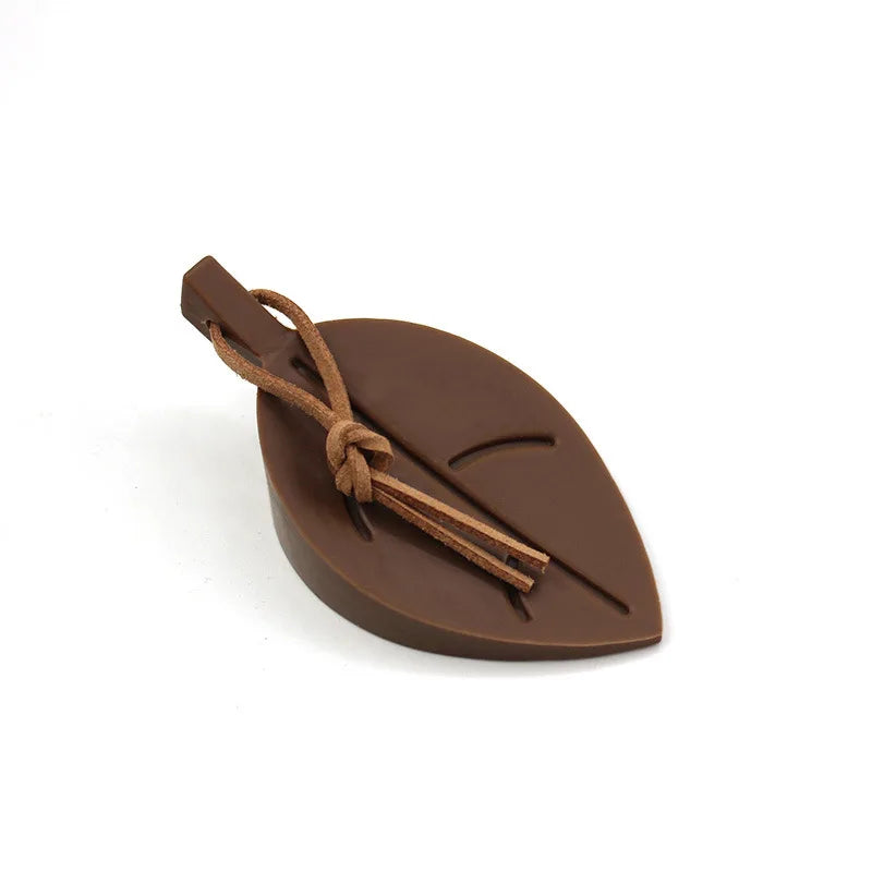 Silicone Leaf Doorstop — Child-Safe Home Protector, Creative Wedge Door Stopper for Baby Safety & Home Decor