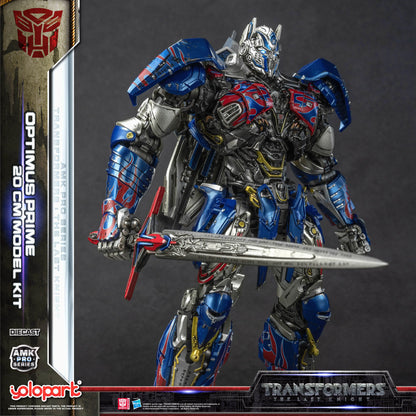 YOLOPARK Transformers Model – The Last Knight AMK PRO 20cm Optimus Prime Action Figure Toy for Boys & Men