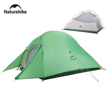 Naturehike Cloud Up 2-Person Camping Tent – Waterproof, Ultralight, Easy Build Beach Tent for Hiking & Backpacking Outdoors