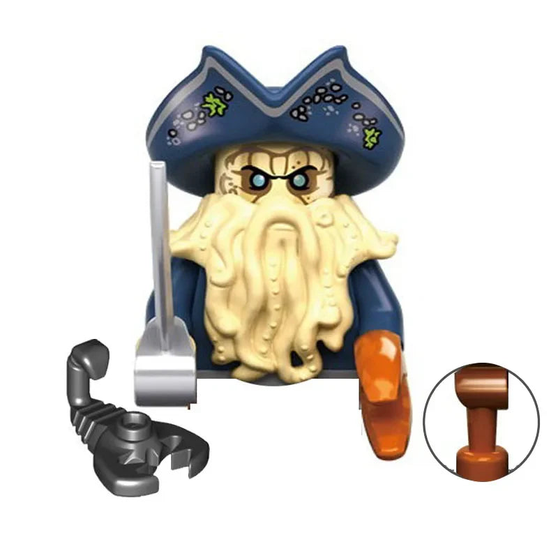 Locking Alien Action Figure — Prometheus Ice Monster Robot Building Blocks Toy, Educational Gift for Children