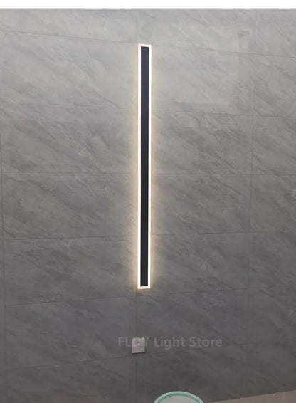 Outdoor Wall Lamp – IP65 Waterproof LED Long Corridor & Staircase Light, Balcony, Villa & Garden Entrance Lighting