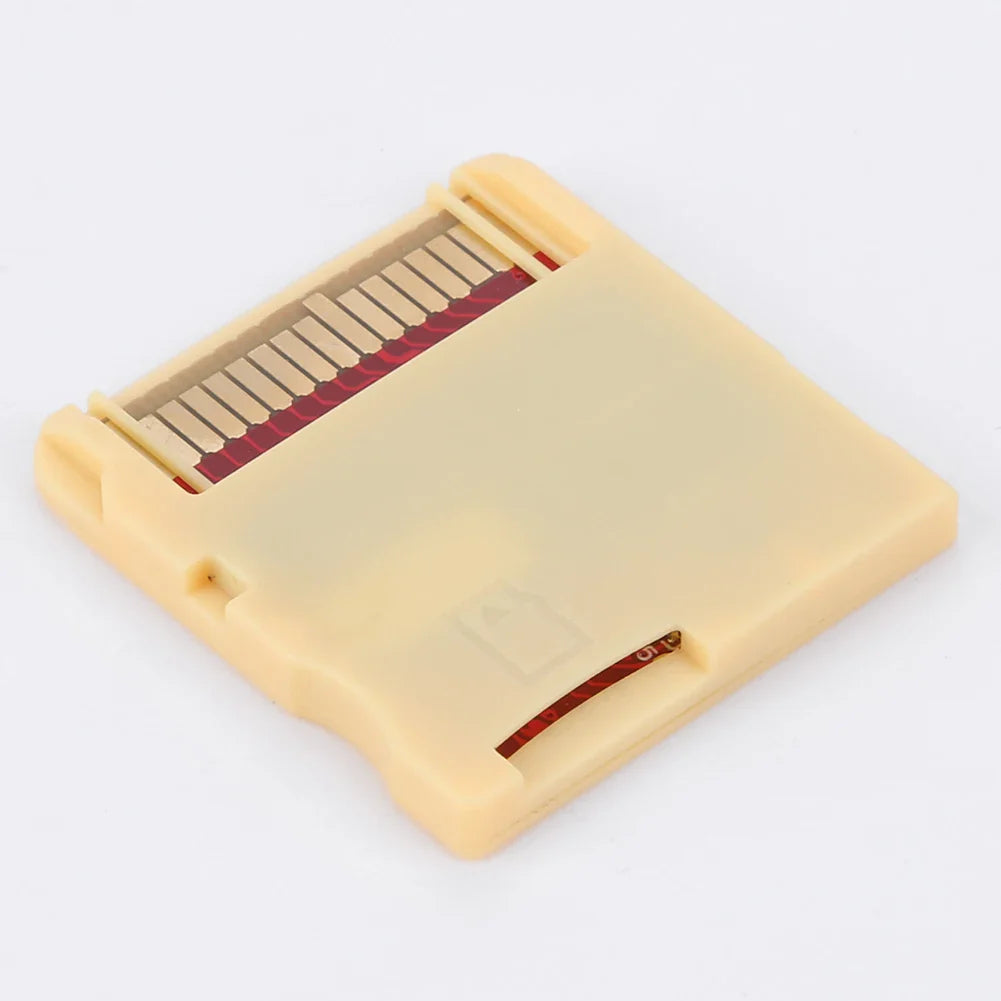 Secure Gold & White R4 SDHC Flashcard – Portable Memory Card for Nintendo 3DS Video Games