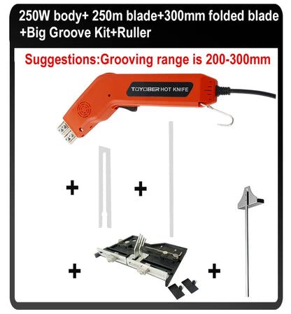 Electric Foam Cutter Hot Knife – Polystyrene, Styrofoam, Fabric, and Rope Cutting Tool for DIY Projects