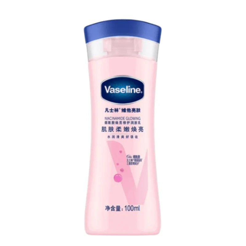 Whitening & Moisturizing Vaseline Body Lotion – Niacinamide Brightening Skin Lotion, 100ml/400ml Options