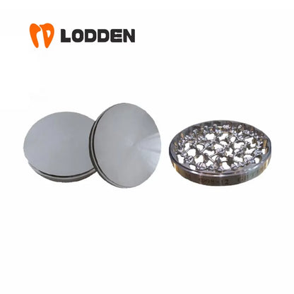 LODDEN 98mm GR2/GR5 Dental Titanium Disc — CAD/CAM Milling Block for Implants, Abutments & Dental Framework