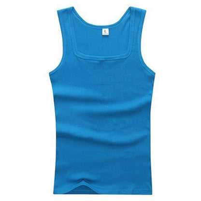 Plus Size Men’s Sleeveless Tank Top Vest – Summer Fitness Bodybuilding Singlet Casual Workout Shirt (Black, White, Gray)