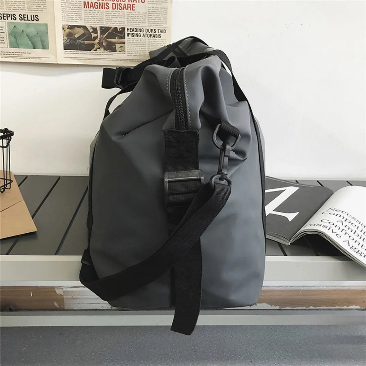 Handheld Travel Bag - Large Capacity Sports & Fitness Bag, Lightweight One Shoulder Crossbody Luggage