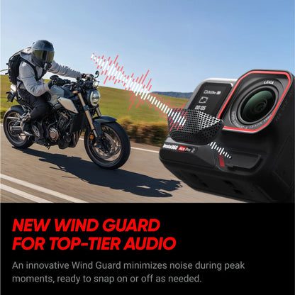 Insta360 Ace Pro 2 – 8K Waterproof Action Camera Co-Engineered with Leica, 1/1.3" Sensor, Dual AI Chip, Superior Low Light Performance