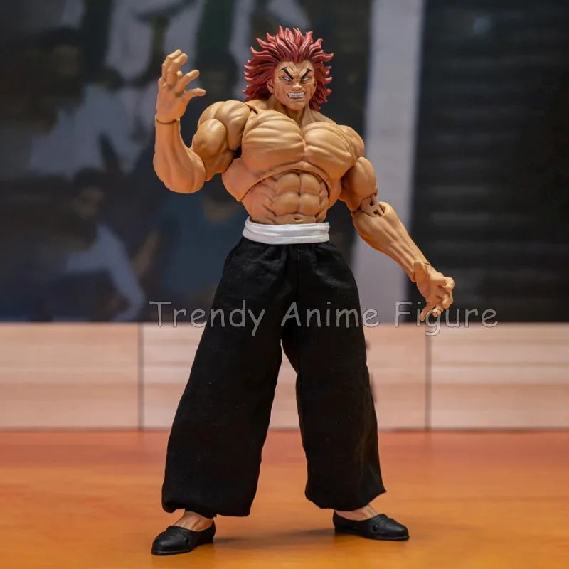 ST Baki Hanma Son of Ogre Action Figure — Yuujiro Hanma PVC Movable Anime Model Toy