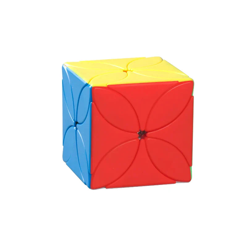 Picube Moyu Meilong Shape-Shifting Magic Cube – Four Leaf Clover, Double Skewb & Polaris Puzzle Toy for Brain Training & Education