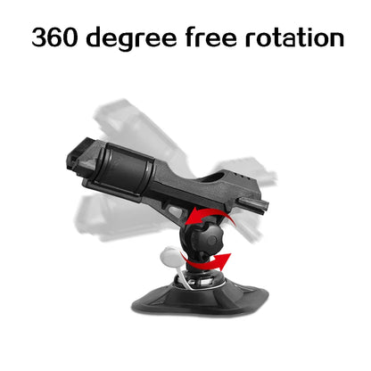 Inflatable Boat Accessory – PVC Dinghy Raft Fishing Rod Holder, Kayak SUP Board Pole Mount Angle Bracket Fixer