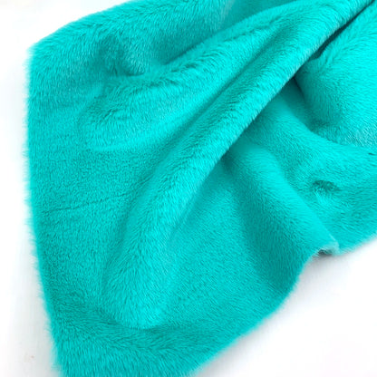 Faux Rabbit Fur Fabric – 50/80/160cm Super Soft 10mm Pile Plush Material for Stuffed Toys & Sewing