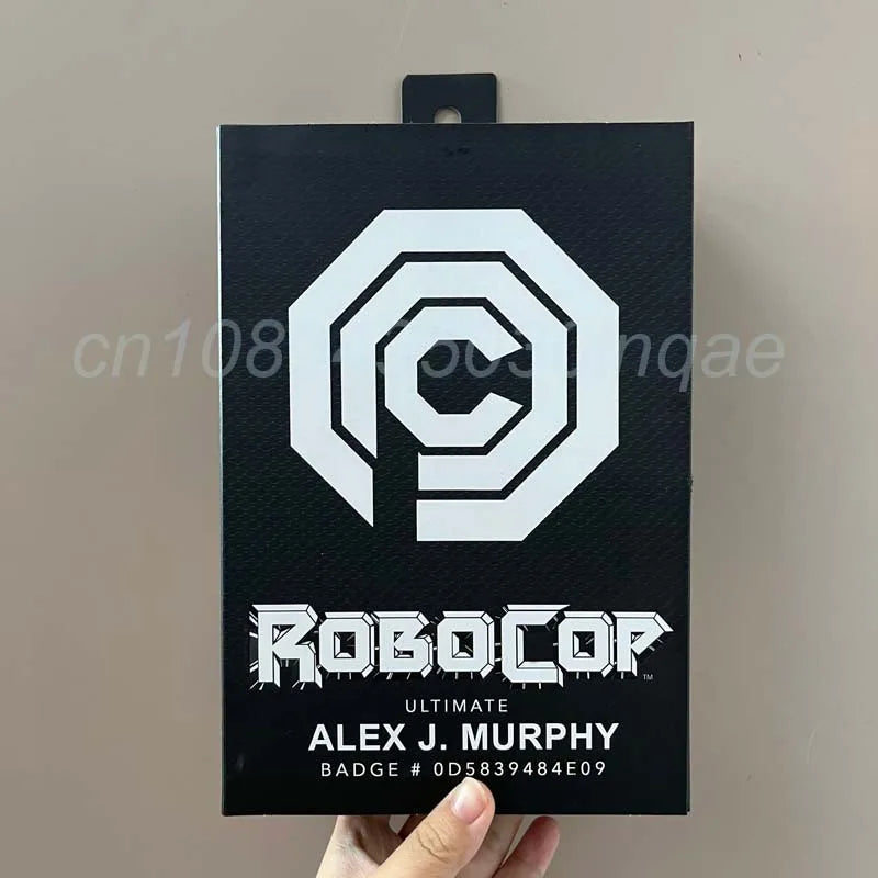 NECA Robocop Alex J. Murphy Action Figure — Movable Joint Model Toy Doll for Room Decor & Kids’ Christmas Gift