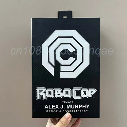 NECA Robocop Alex J. Murphy Action Figure — Movable Joint Model Toy Doll for Room Decor & Kids’ Christmas Gift