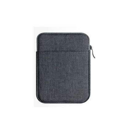 Soft Protective E-Book Sleeve Bag — 6" Case for Kindle Paperwhite 1/2/3/4 & Kobo Clara HD