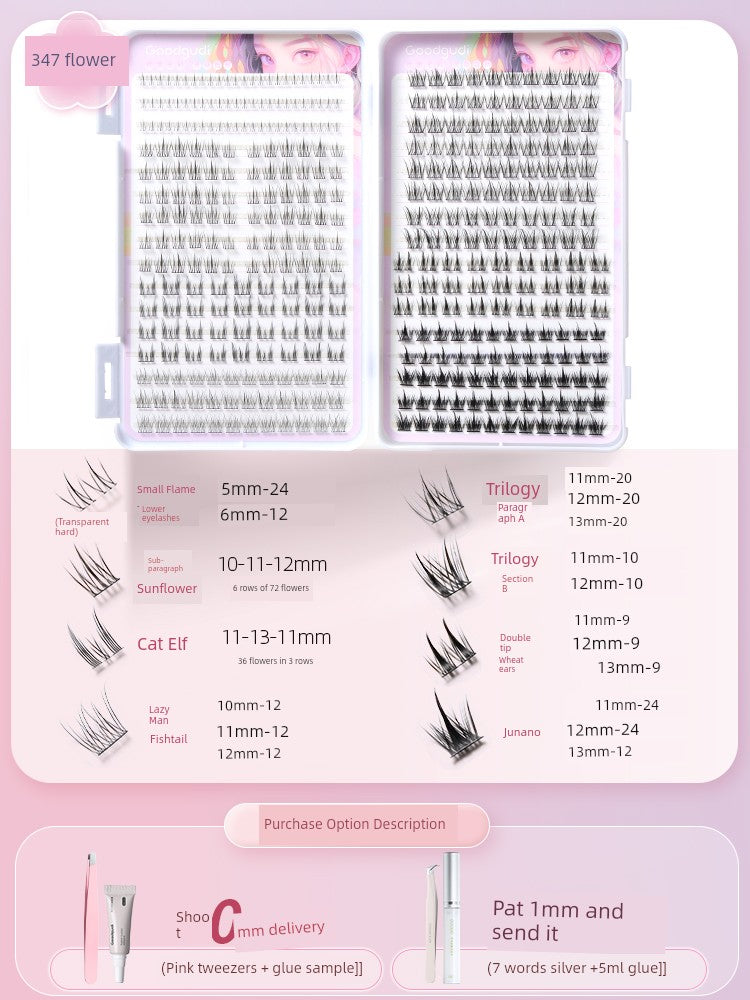 Goood Bean Bag Trilogy – Artificial Nature Fake Eyelashes for Natural Look