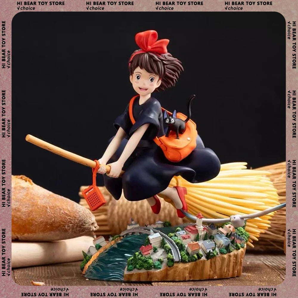Kiki’s Delivery Service Figure – Cute Anime Girl Figurine, Desk Decoration & Collectible Toy Gift