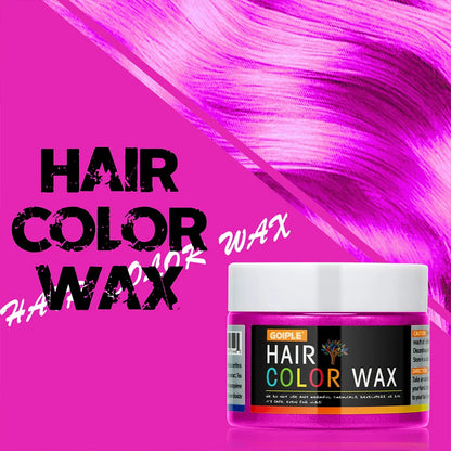 Halloween Hair Color Wax – Easy Wash DIY Temporary Hair, Eyebrow & Beard Dye Cream