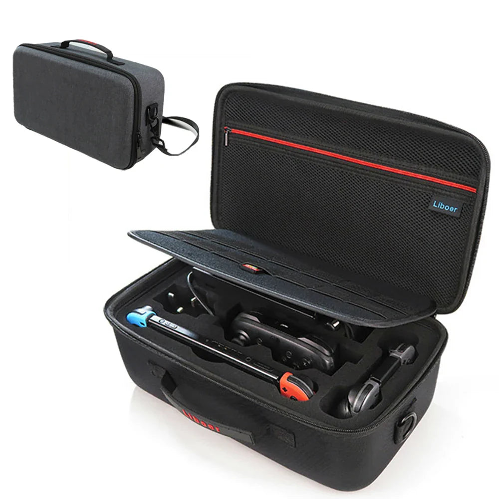 Nintendo Switch OLED Carrying Case — Portable Travel Storage Bag for Switch Game Accessories