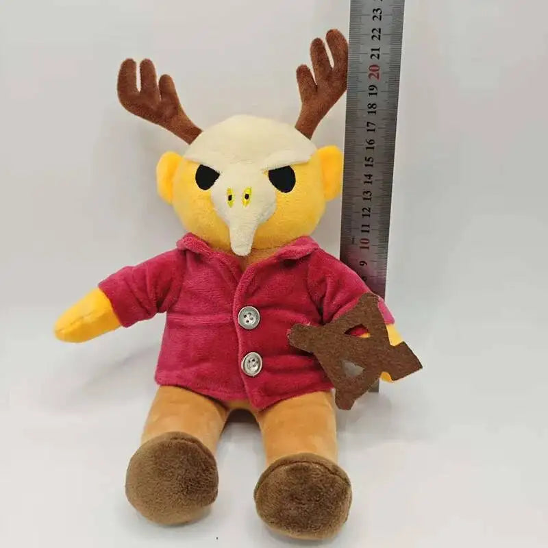 2026 New 99 Nights in the Forest Plush – Brown Elk, White Owl Stuffed Dolls & Pillows for Kids’ Gifts