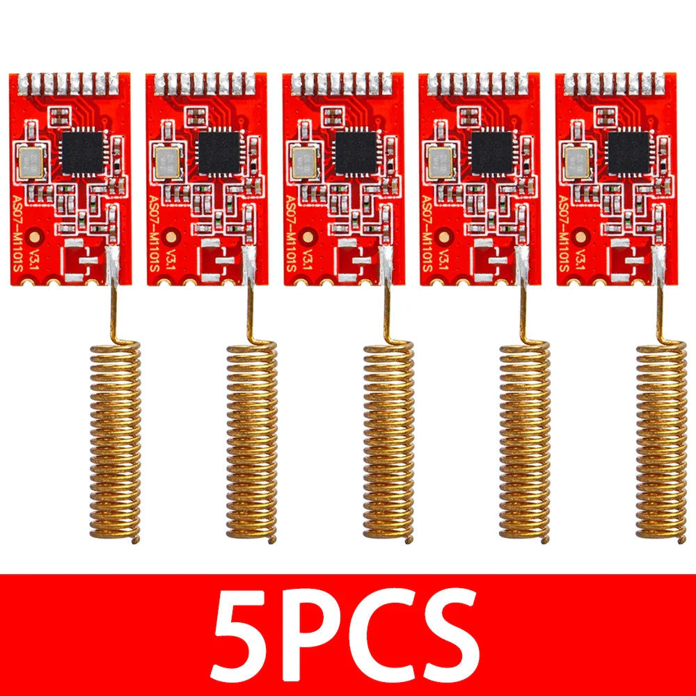 CC1101 433/868MHz Wireless Transceiver Module – 10mW Long Range (300–1000m) with SMA Antenna for Arduino